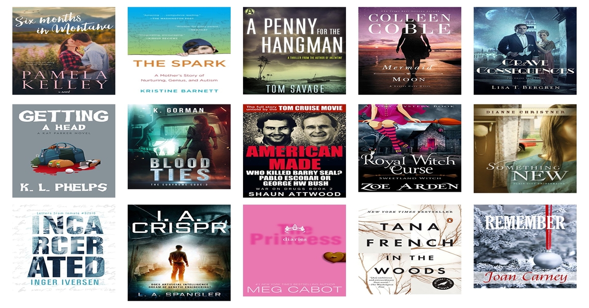 Kindle Book Deals For January 10th, 2018 OHFB