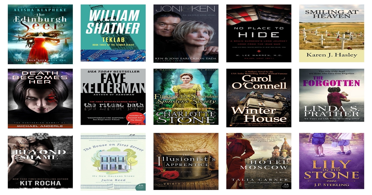 Kindle Book Deals For January 16th, 2018 OHFB