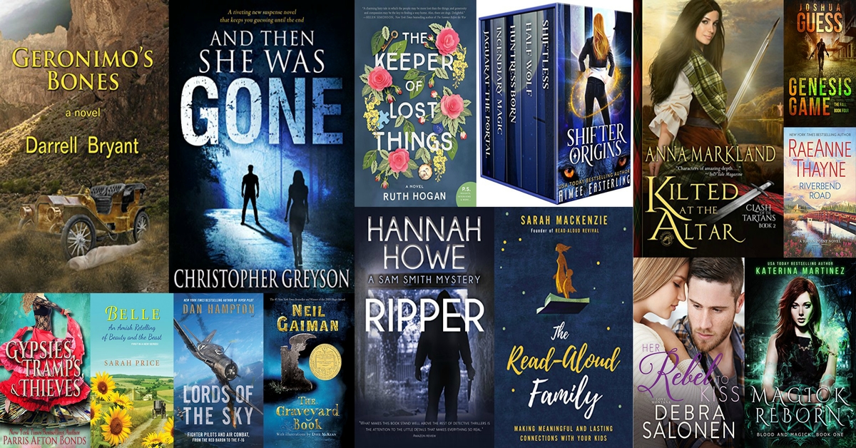 Kindle Book Deals For May 12th, 2018 OHFB