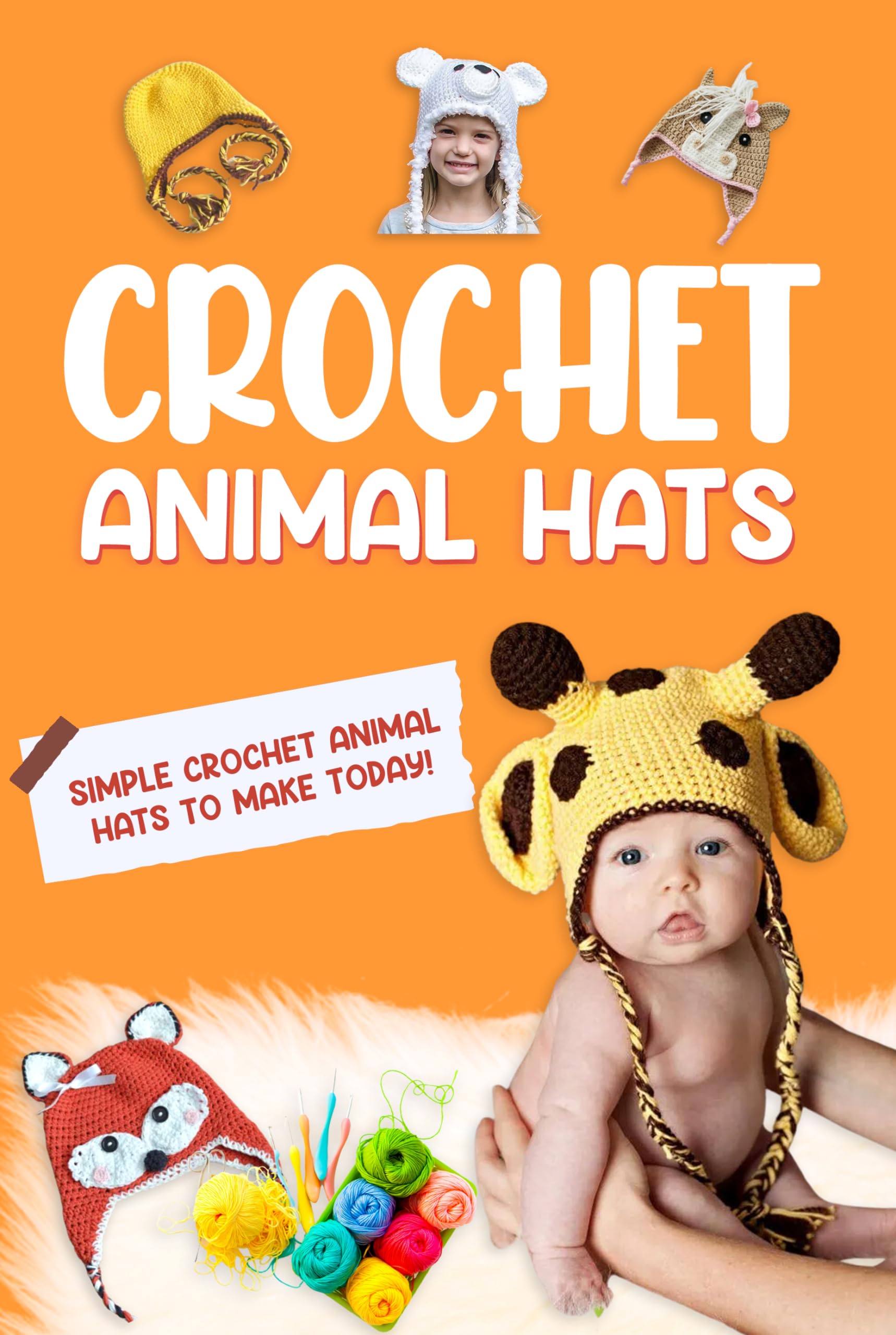 Crochet Animal Hats Simple Crochet Animal Hats to Make Today! Crocheted Animal Hat Patterns