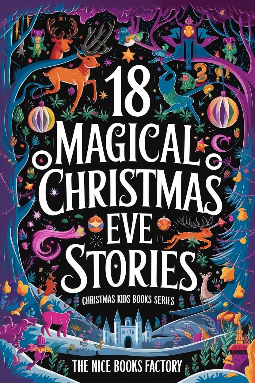 18 Magical Christmas Eve Stories: Christmas Kids Books Series - OHFB